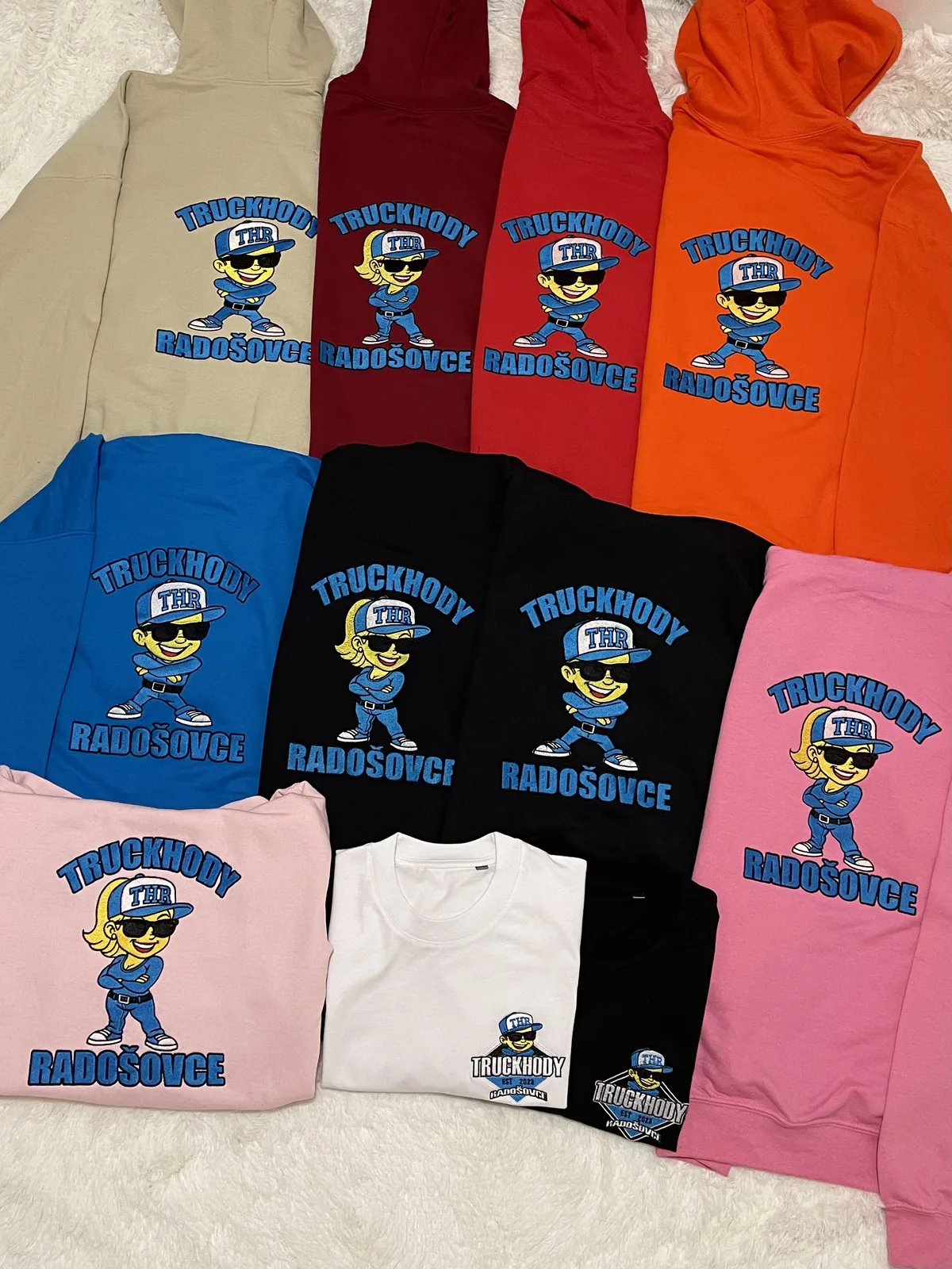 Custom kolekcie — výšivka